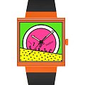 Часы Swatch Square Bioceramic Standard SO34Z101