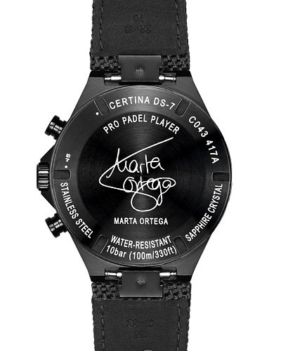 Certina DS-7 Chronograph Padel Edition by Marta Ortega C043.417.38.201.10