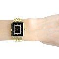 Часы Anne Klein Rectangular Metal 3760BKGB фото 5