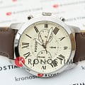 Fossil Fossil Bannon  FS4735 мужские часы белый циферблат на запястье