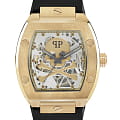 Philipp Plein Philipp Plein The Skeleton PWBAA0321  PWBAA0321 механические мужские часы белый циферблат, браслет силикон — вид спереди