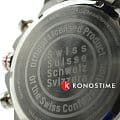 Swiss Military Hanowa Swiss Military Hanowa 06-5332.04.003 кварцевые мужские часы часы, крупный план синий циферблат