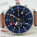 Fossil Fossil Dillinger FS5675,  сша мужские часы на браслете кожаный боковой вид